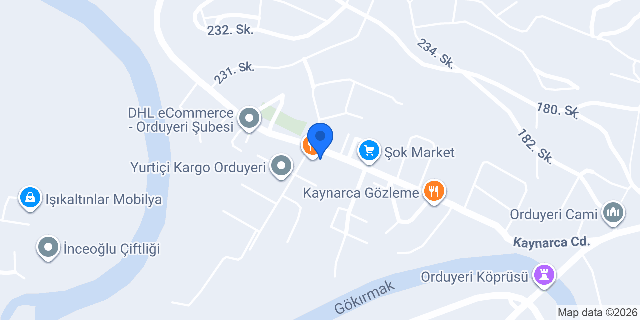 BARTIN & LEZZET YUFKA KADAYIF konumu