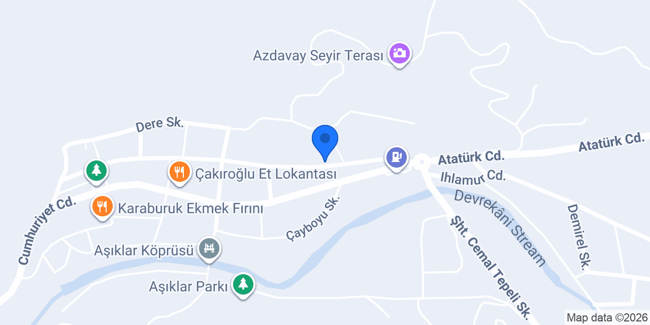 TEMELTAŞ MOBİLYA & Dekorasyon (Kastamonu) konumu