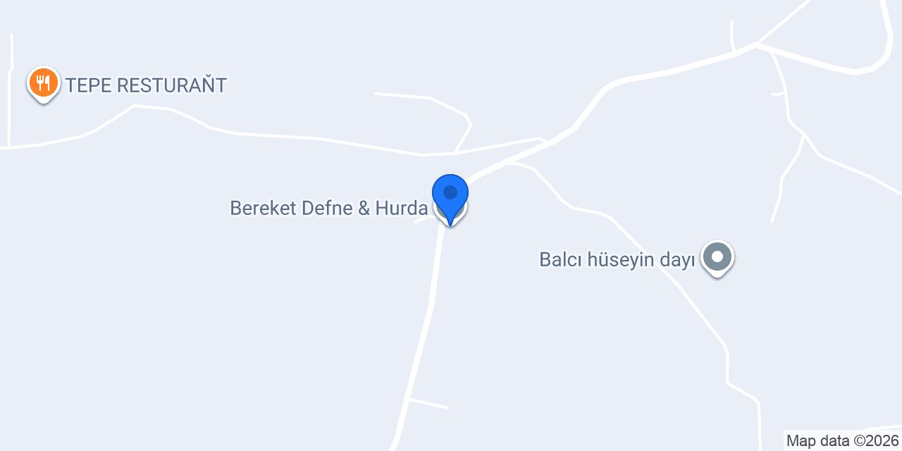 Bereket Defne & Hurda konumu