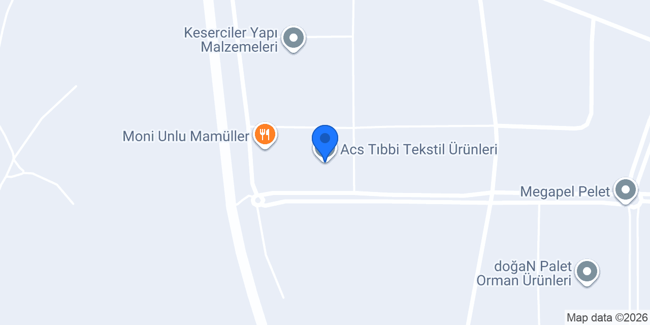 Acs Tıbbi Tekstil Ürünleri konumu