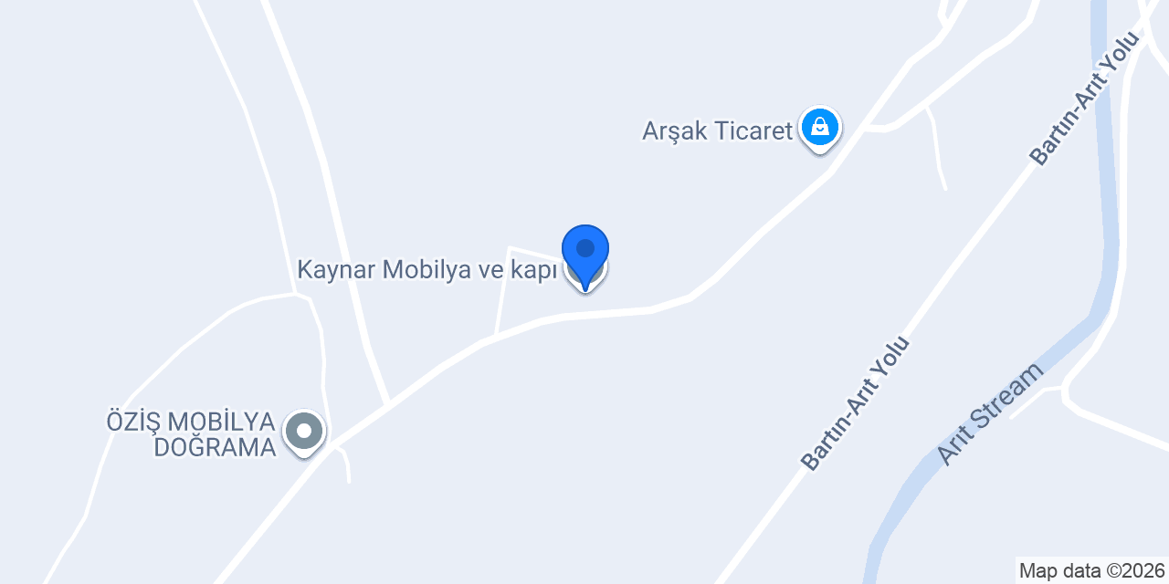 Kaynar Mobilya ve kapı konumu