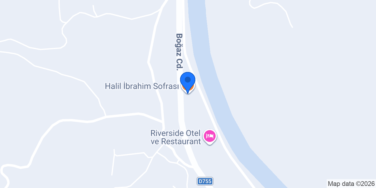 Halil İbrahim Sofrası konumu