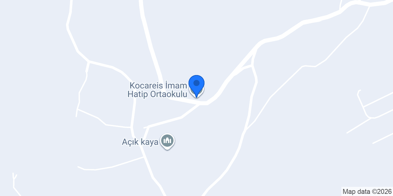 Kocareis İmam Hatip Ortaokulu konumu