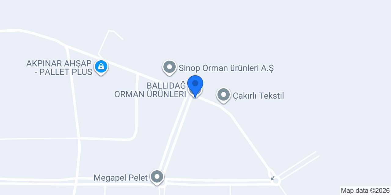 BALLIDAĞ ORMAN ÜRÜNLERI konumu