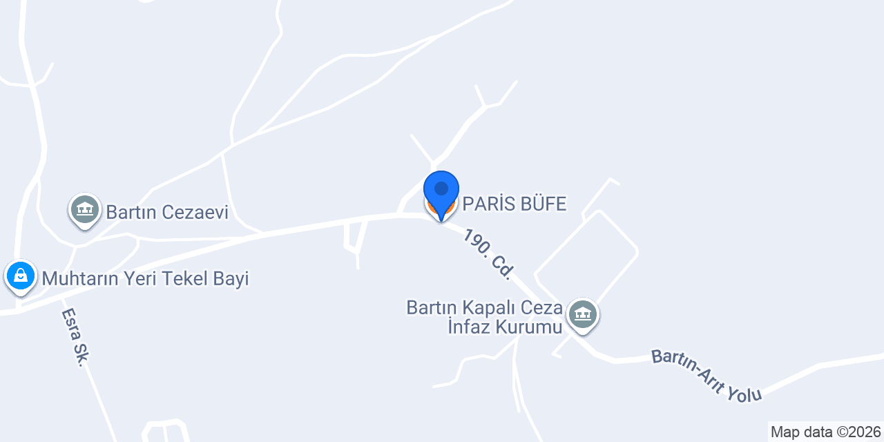 PARİS BÜFE konumu