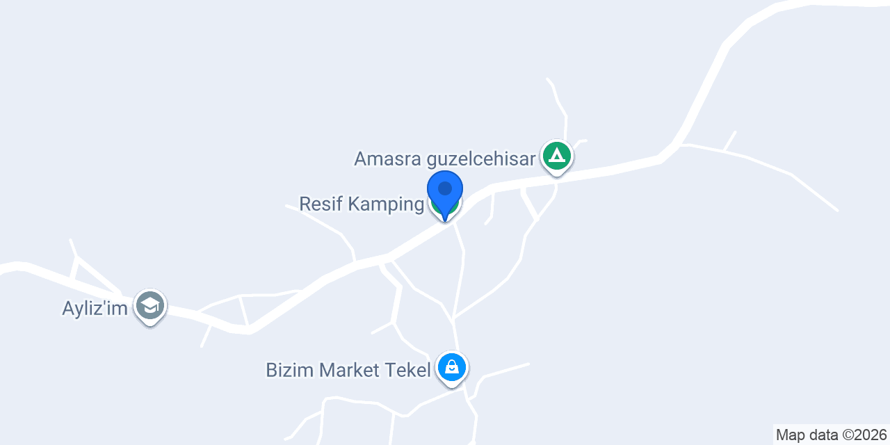 Resif Kamping konumu