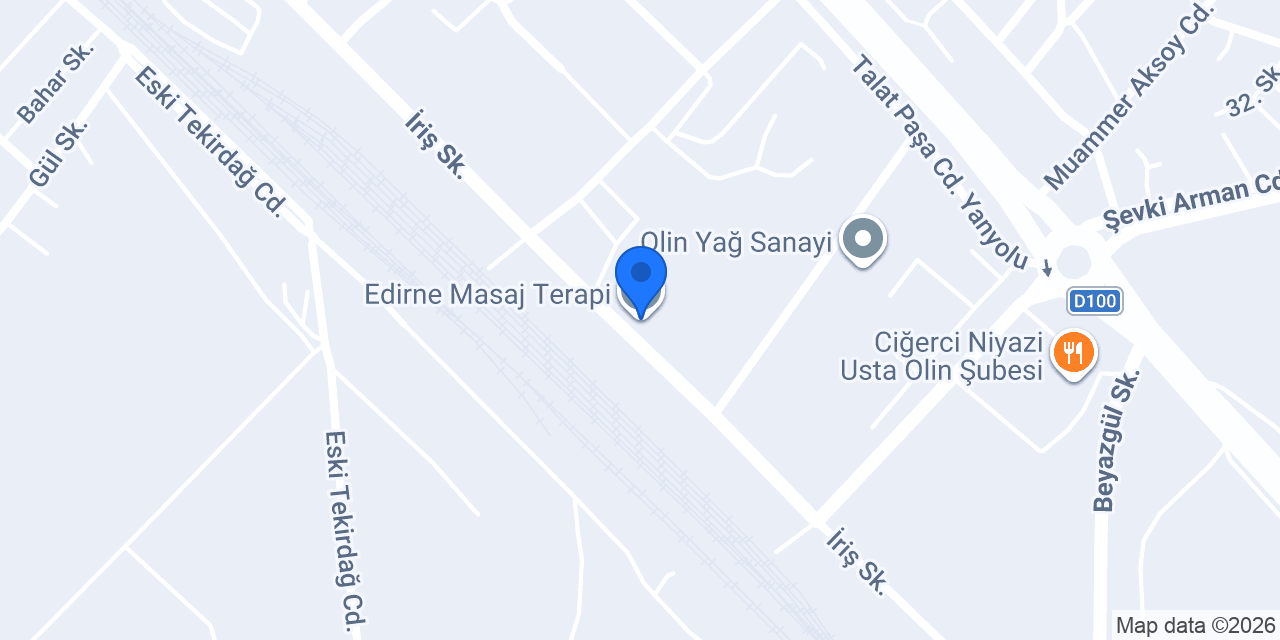 Edirne Masaj Terapi konumu