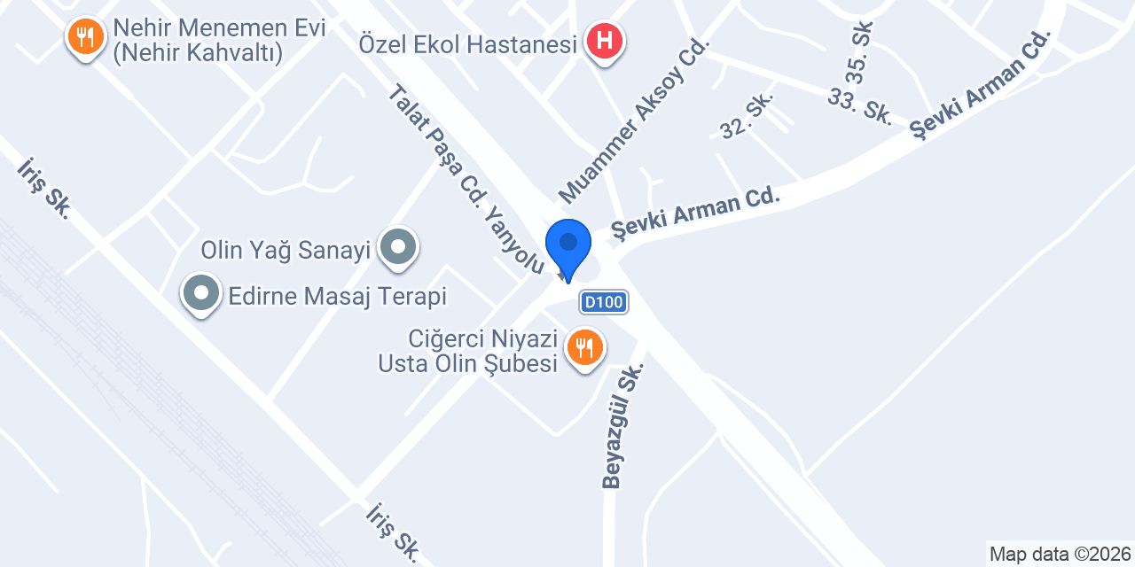 Altın İskender konumu