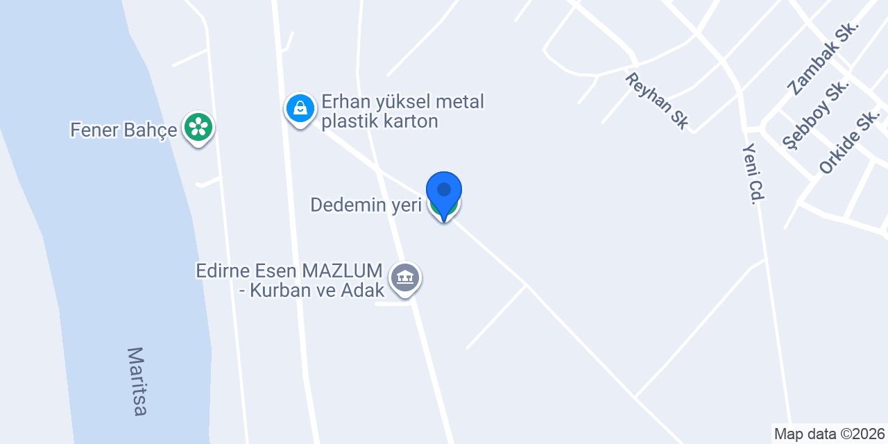 Dedemin Yeri konumu