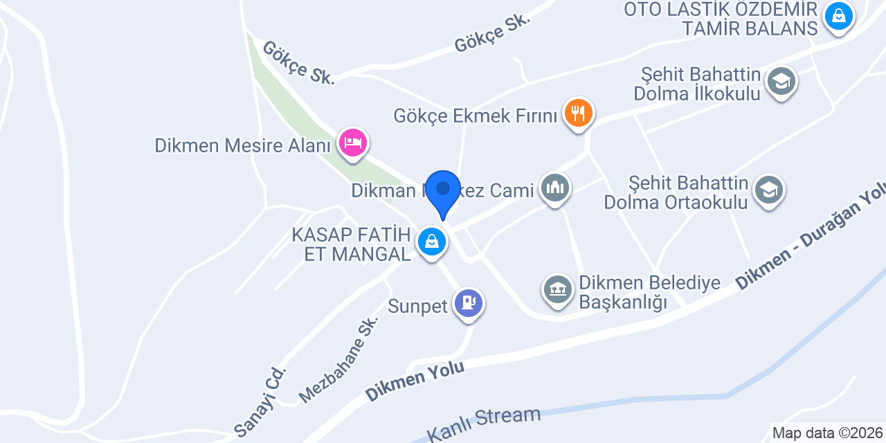 Dikmen Kaymakamlığı konumu