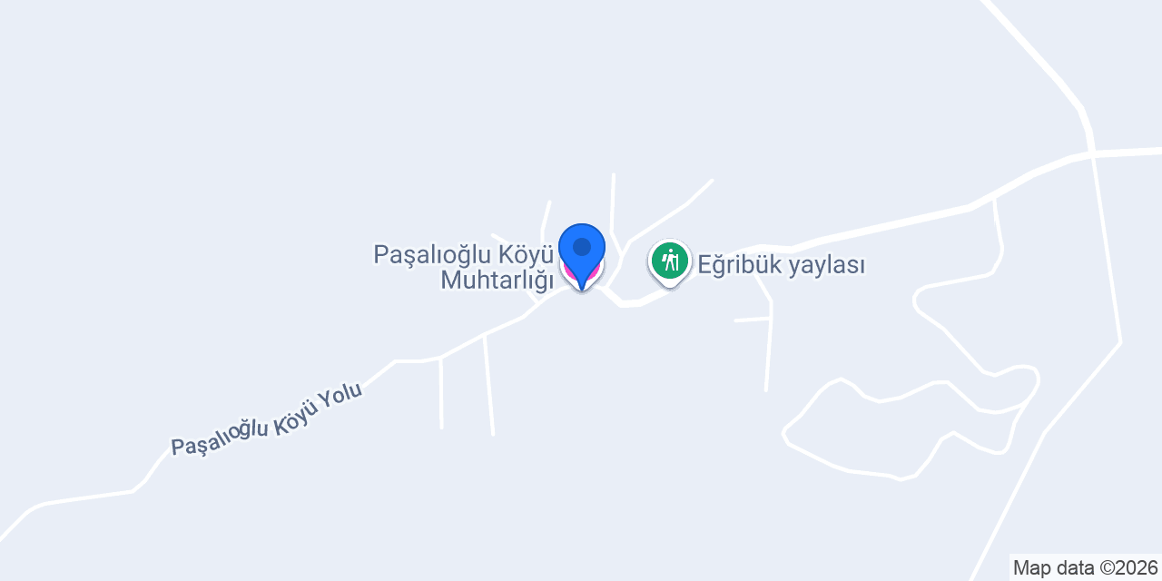 Paşalıoğlu Köyü Muhtarlığı konumu