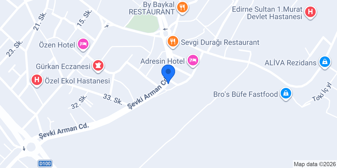 ARMARAM ORTOPEDİ MEDİKAL konumu