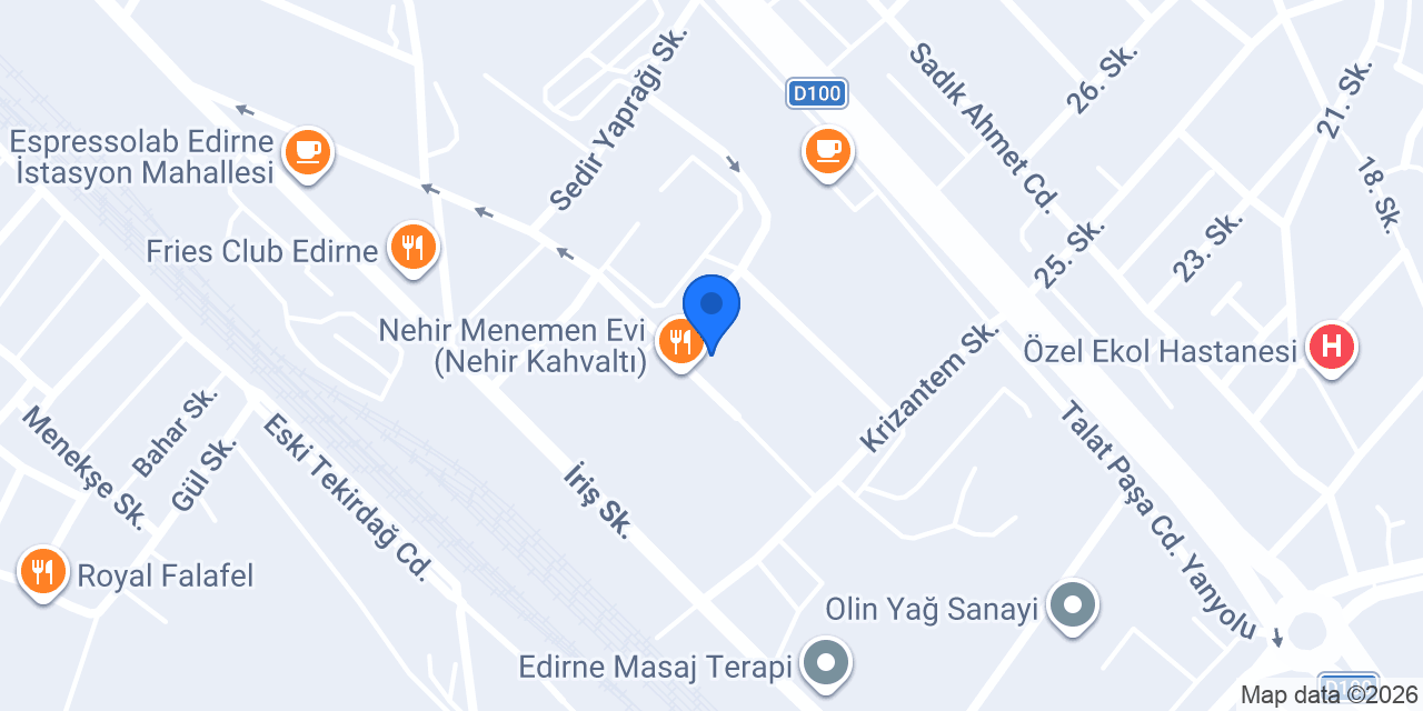 Act Aderans Yapı Mimarlık Mühendislik konumu