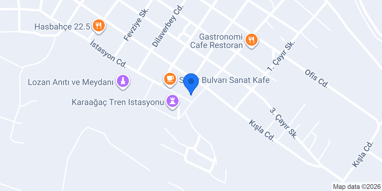 Bomanti Cafe konumu