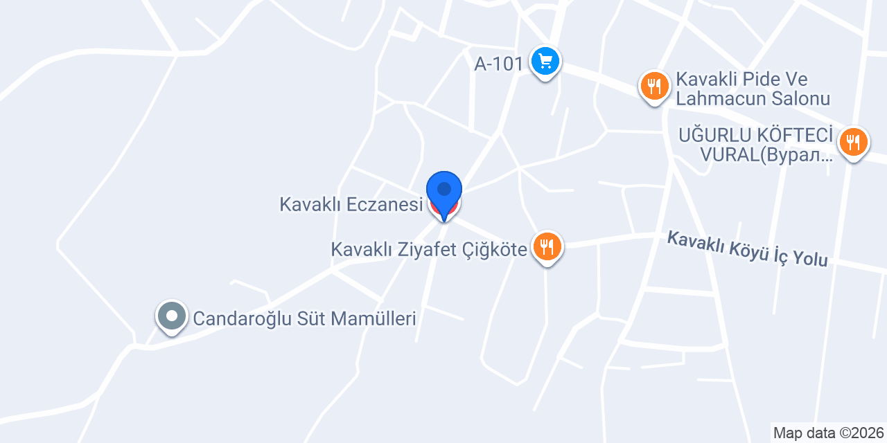 Kavaklı Eczanesi konumu
