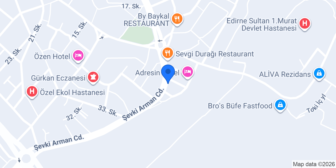 Çağtaş Tıp Kitabevi konumu