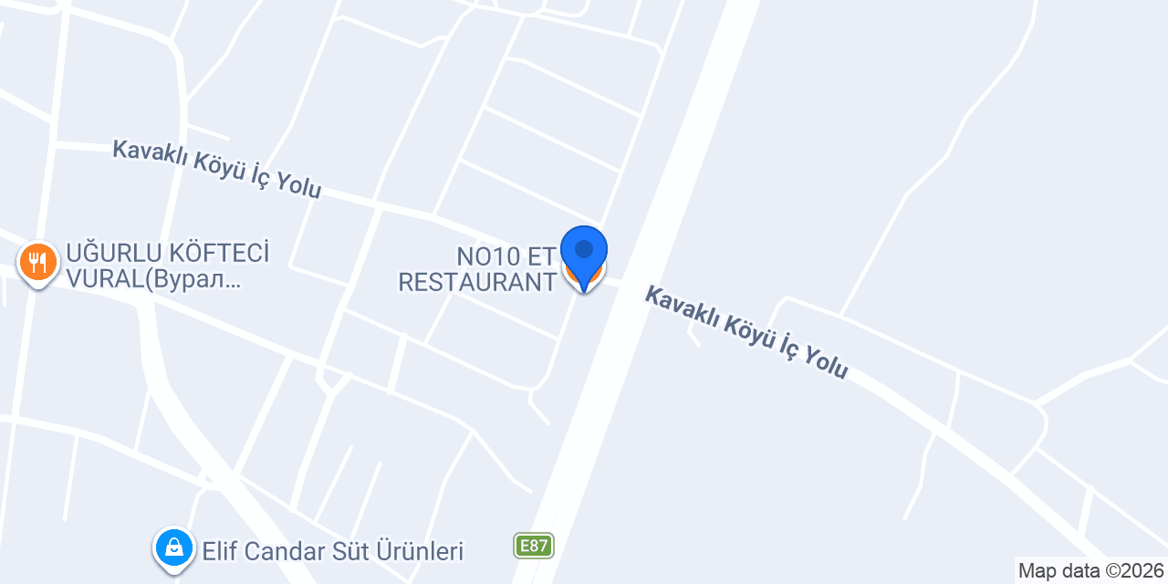 NO10 ET RESTAURANT konumu