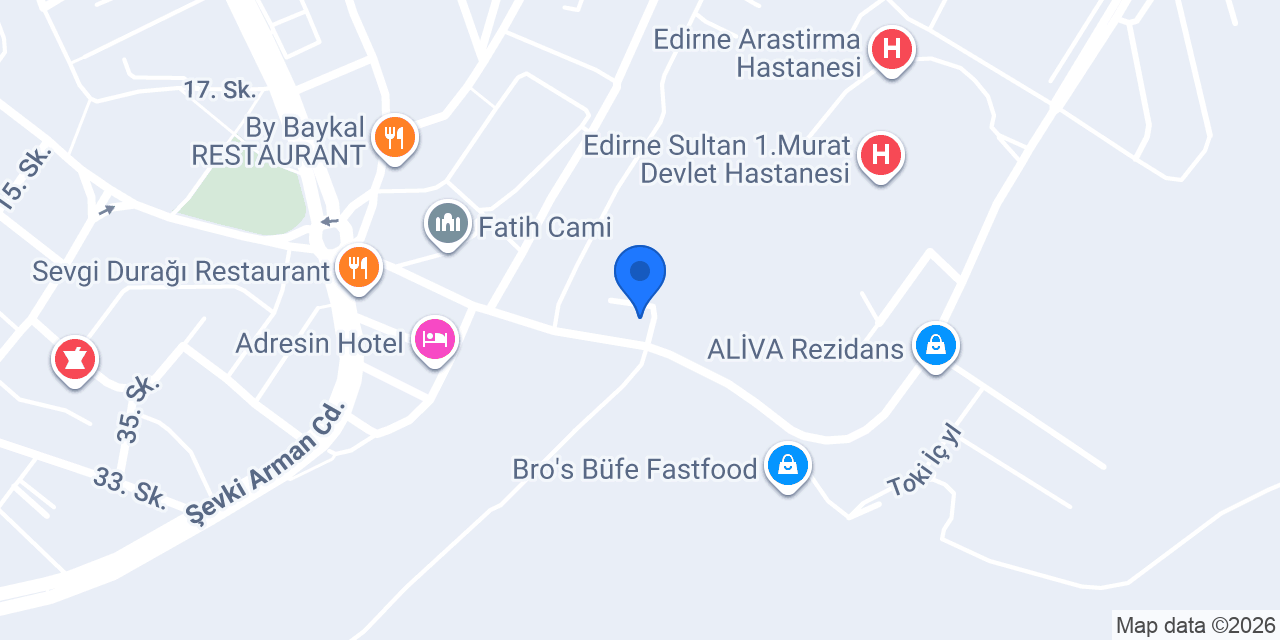 ÇİFTÇİ ECZANESİ konumu