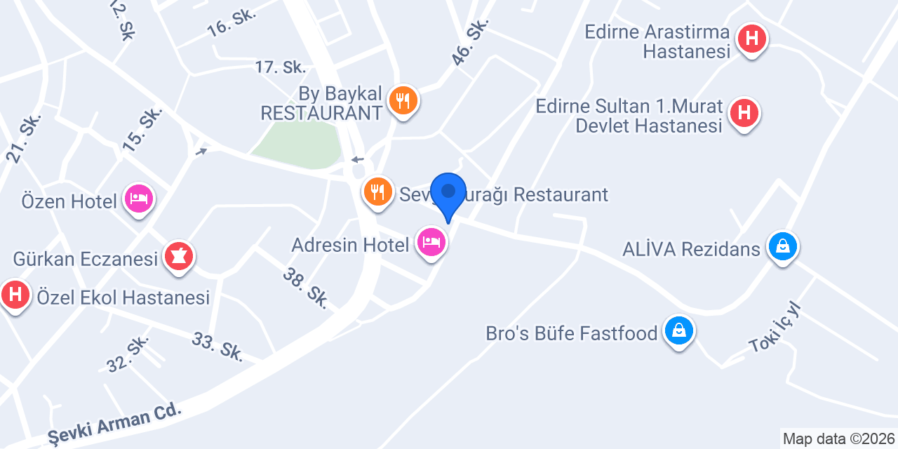 Azra kişisel bakım konumu