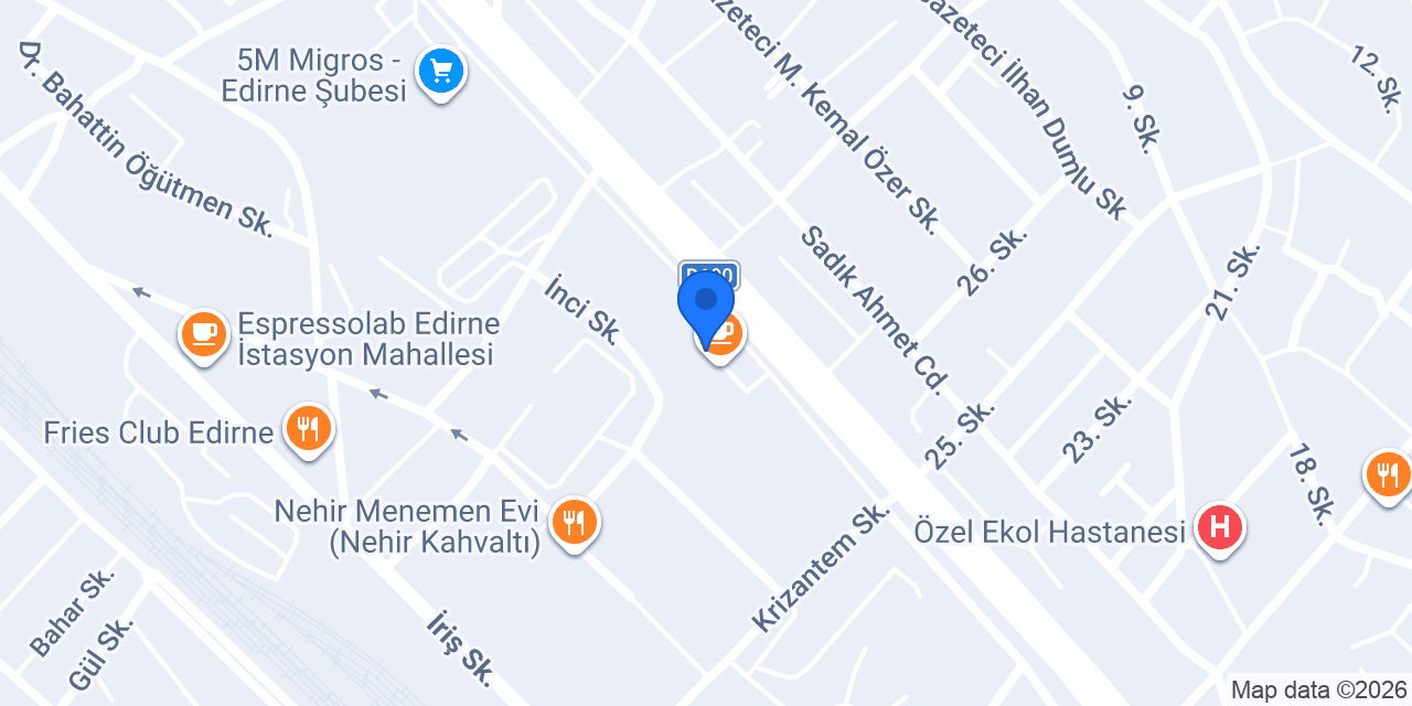 Enza Home | Edirne konumu