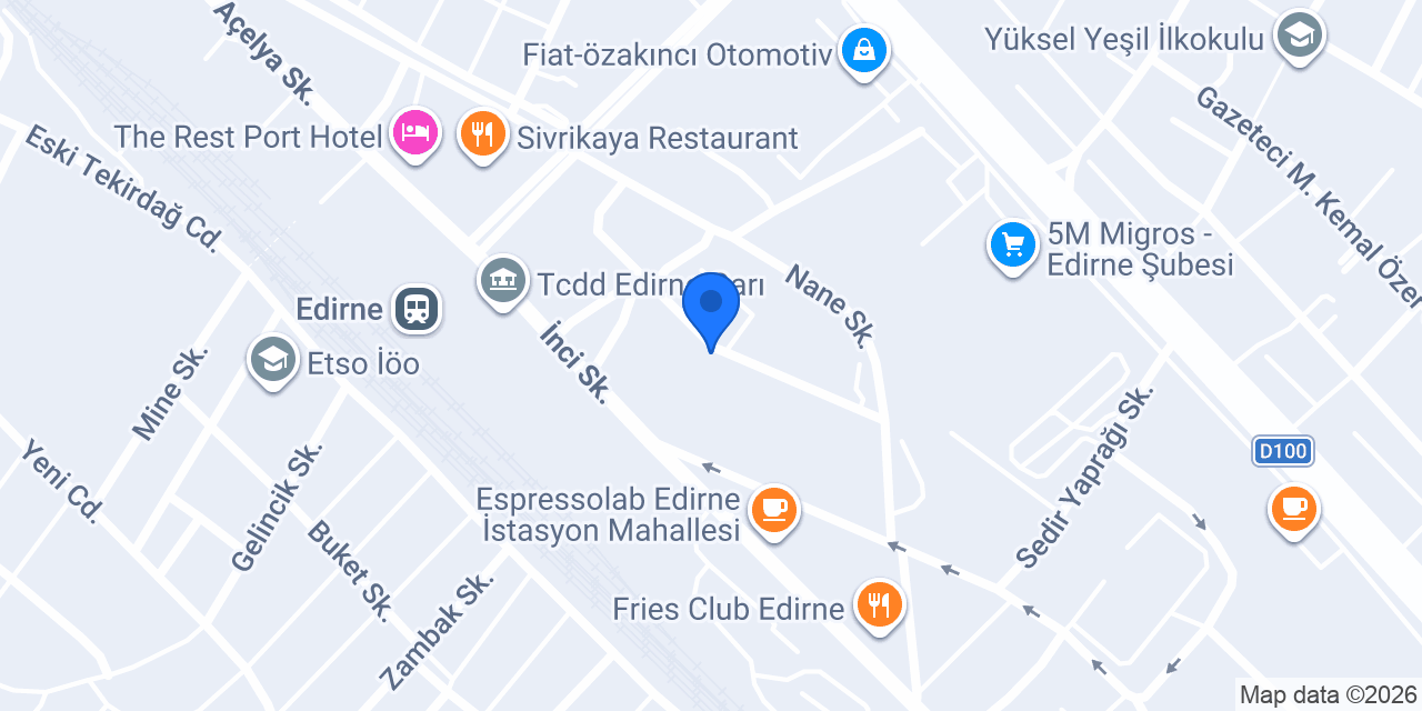 Ersoy Yapı Emlak konumu