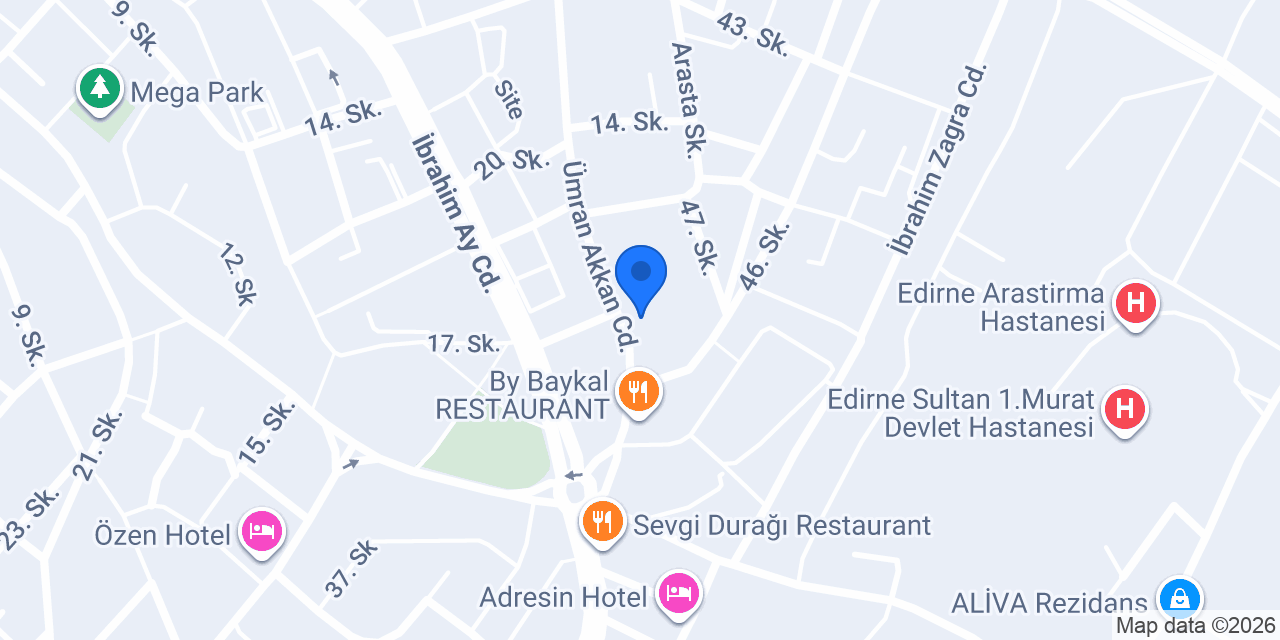 Yiğitoğlu Elektirik Aydınlatma konumu