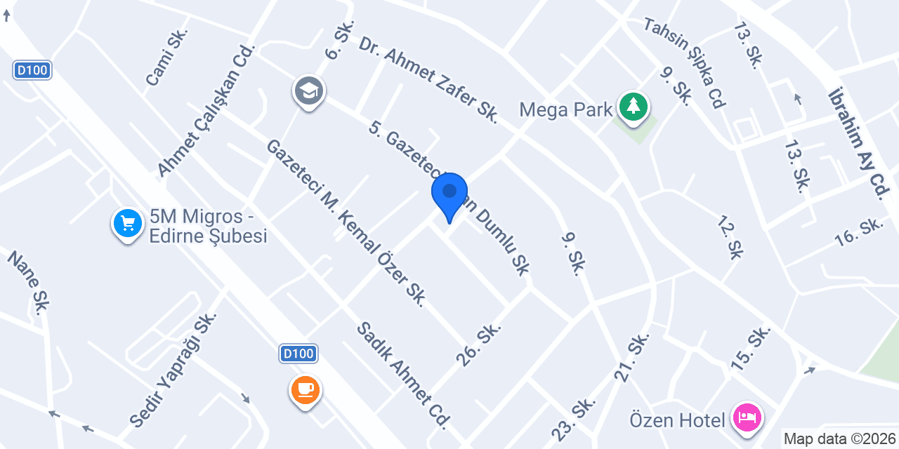 Uzm. Dr. Özkan KAYA konumu