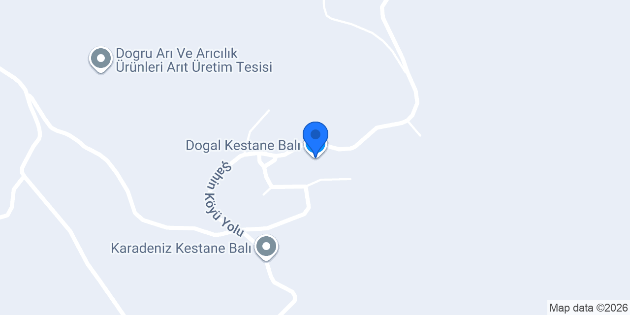 Dogal Kestane Balı konumu