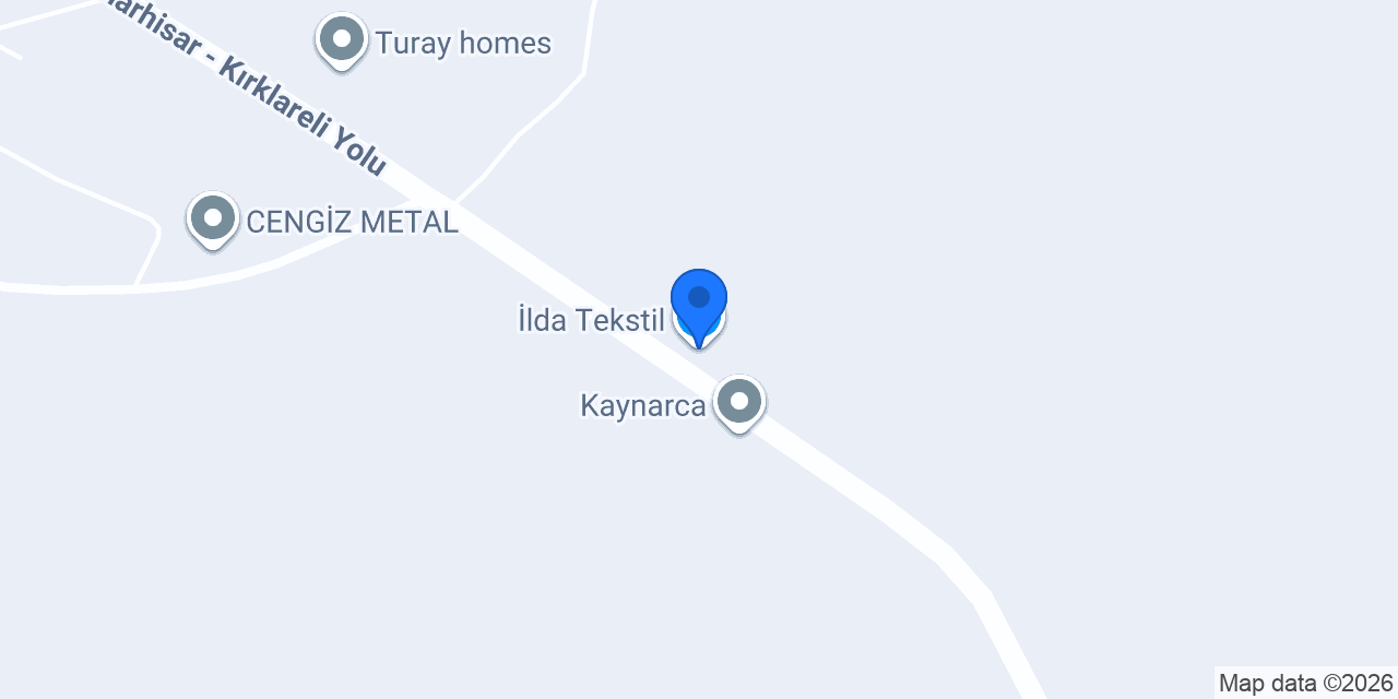 İlda Tekstil konumu