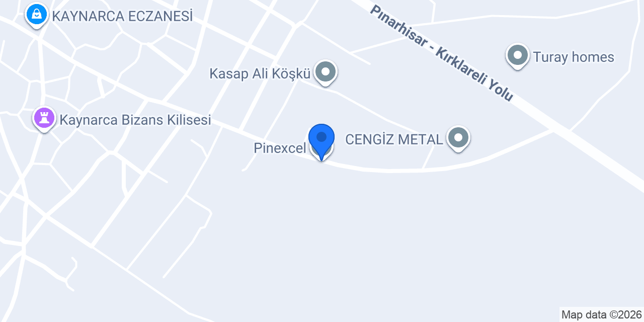 Pinexcel konumu