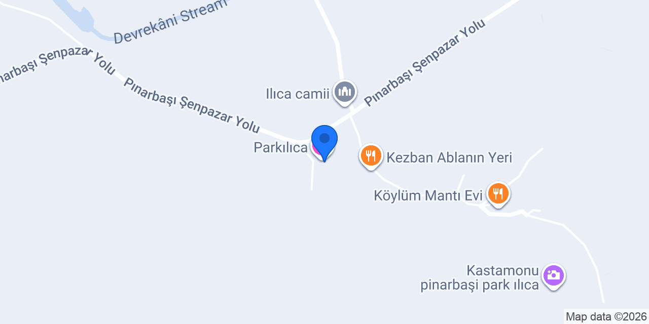 Parkılıca konumu