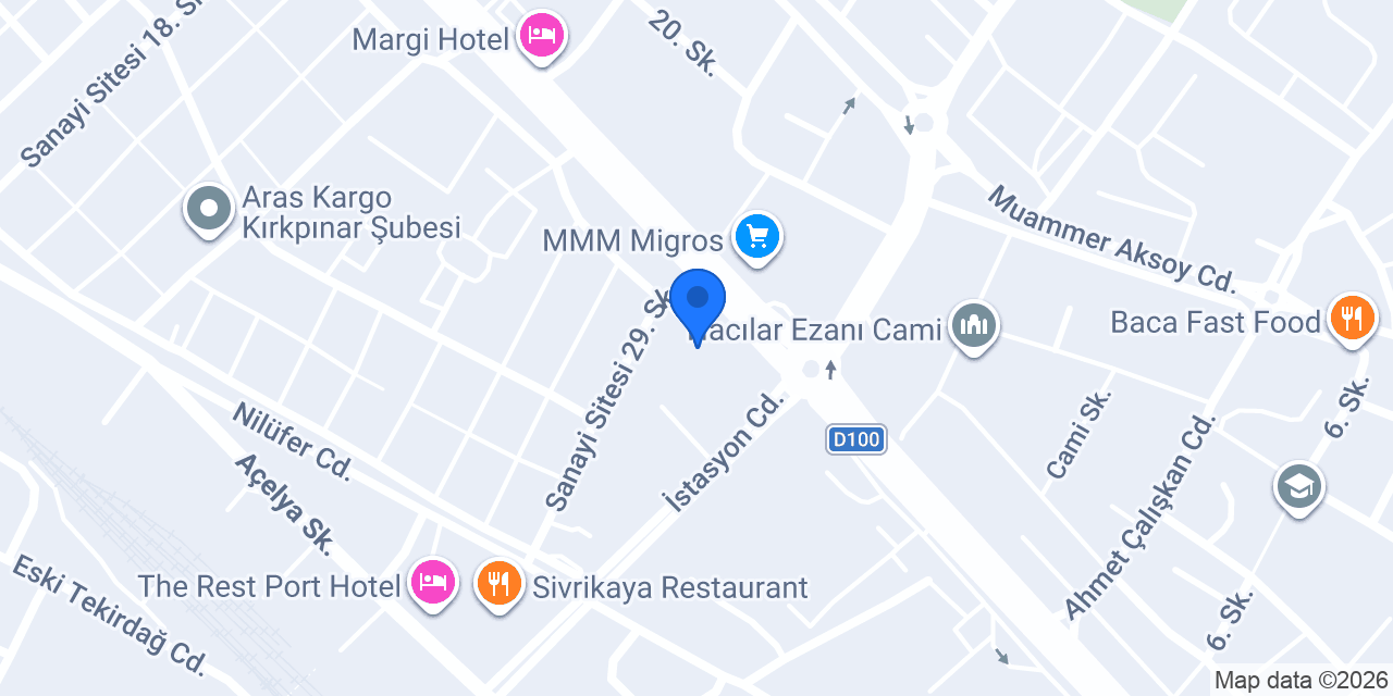 Sefa Modeka Edirne konumu