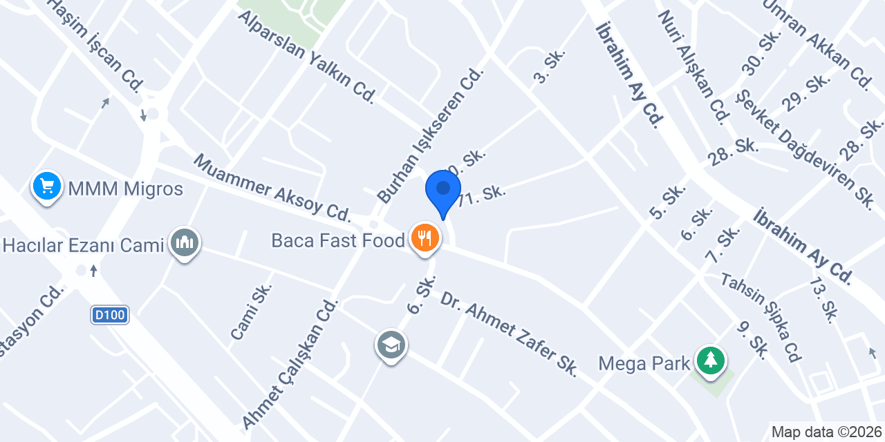 Kırkpınar Kasap Restoran konumu