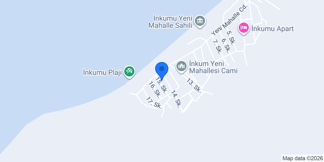 Yücel Aile Pansiyonu konumu