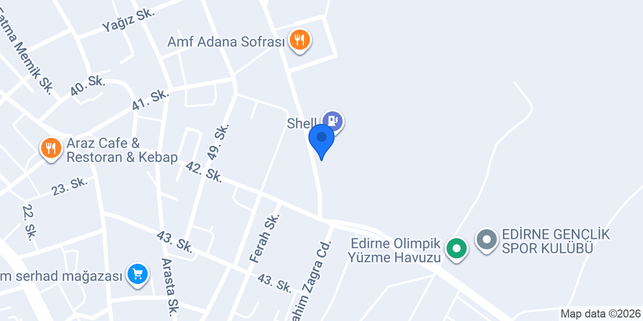 Shell Recharge Şarj İstasyonu konumu