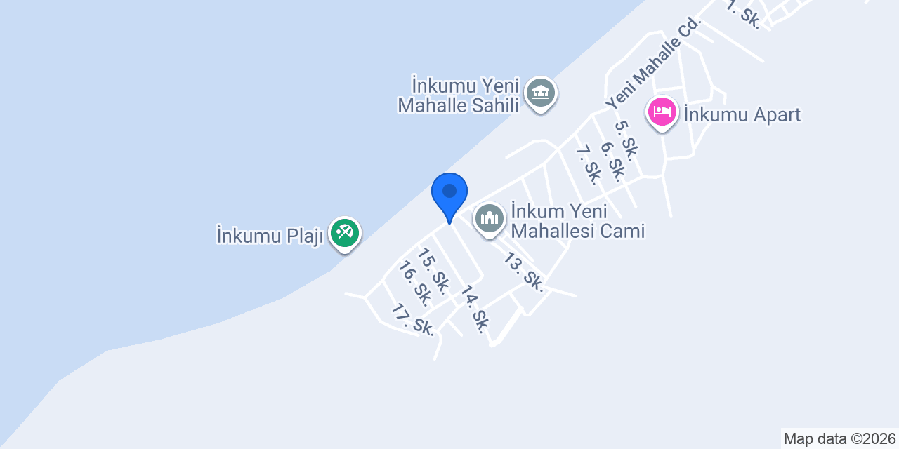 Bildirici Aile Pansiyonu konumu
