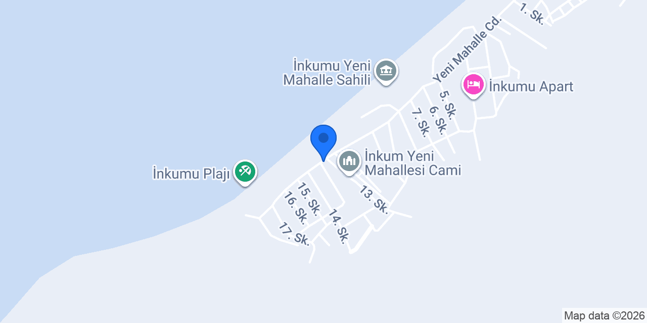 Martı Balıkçılık İnkum konumu