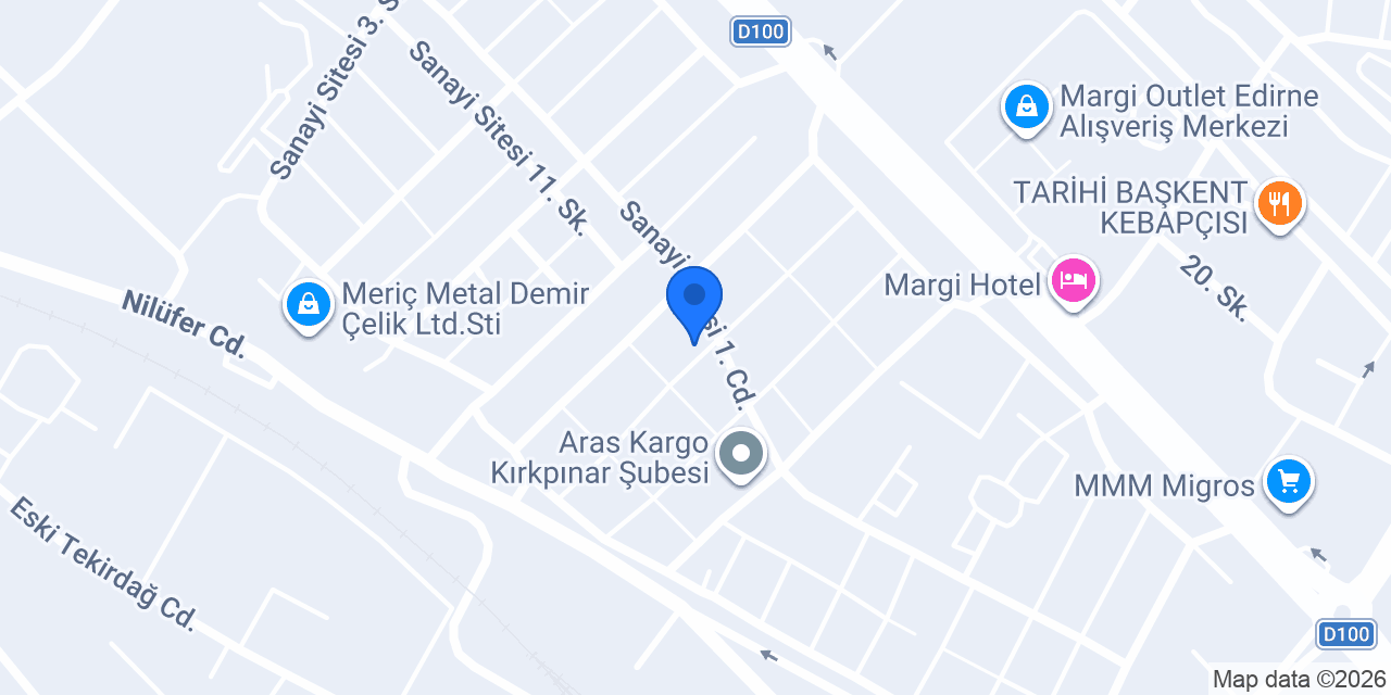 Pehlivan Oto Aksesuar konumu