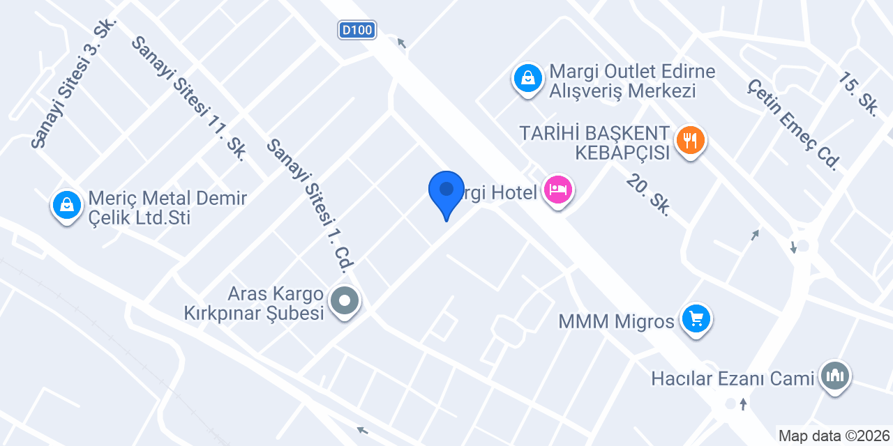 Esme Akay Otomotiv konumu