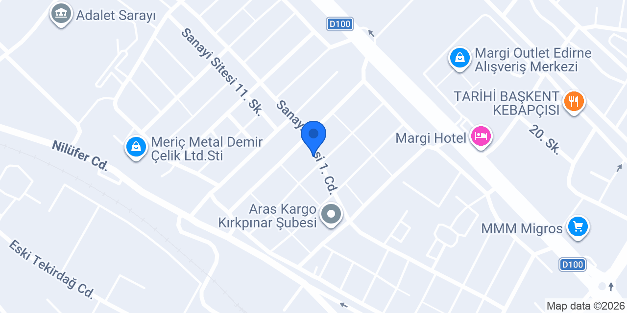 Efe Otomotiv konumu