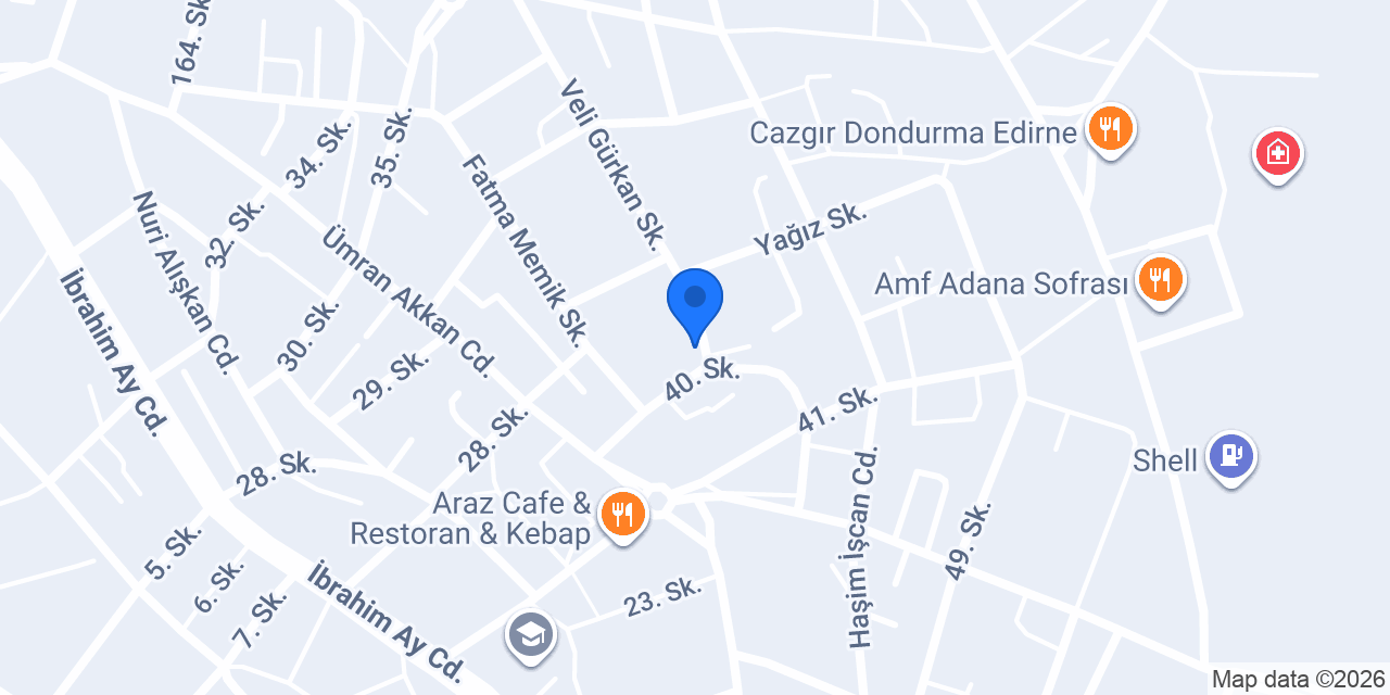 Mavi Asansör Mühendislik konumu