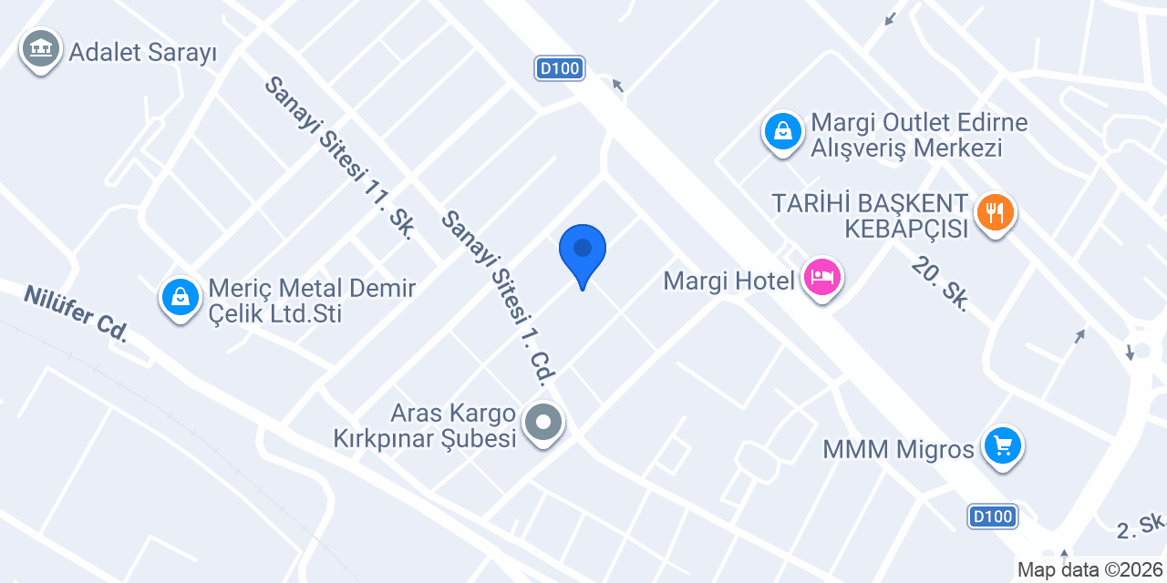 ÖZYILDIRIM KARDEŞLER KERESTECİLİK konumu