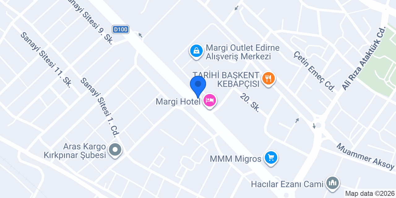 Karaca konumu
