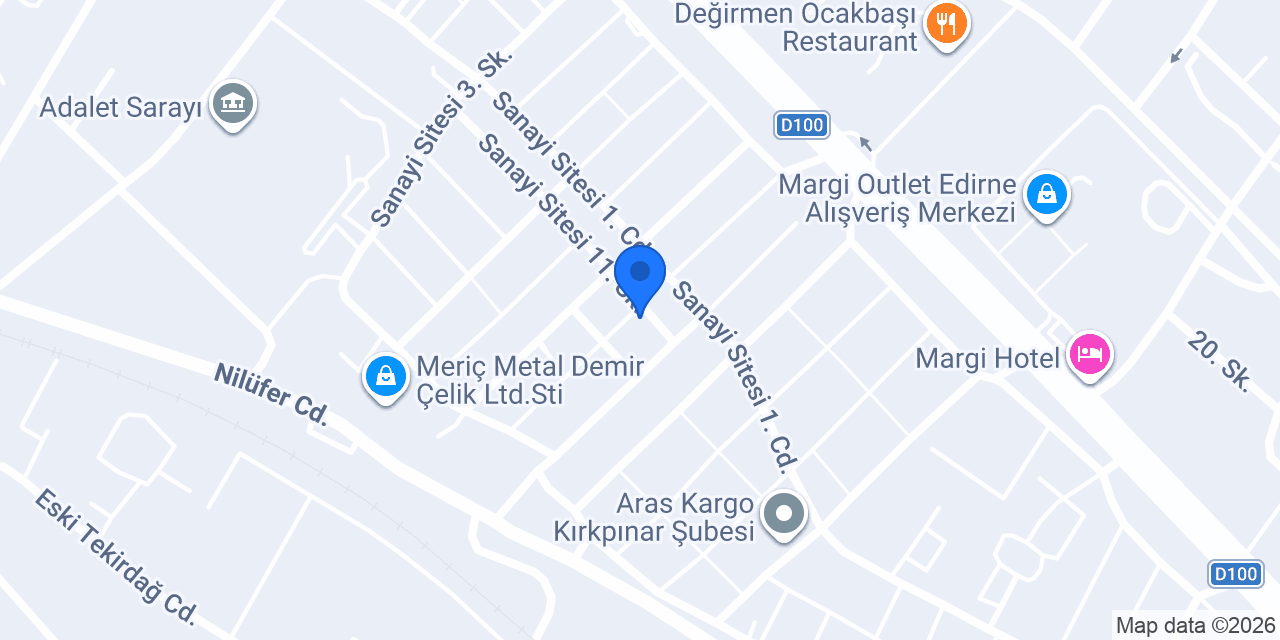 Edirne Mutfak ÖZ KÖKEN MOBİLYA konumu