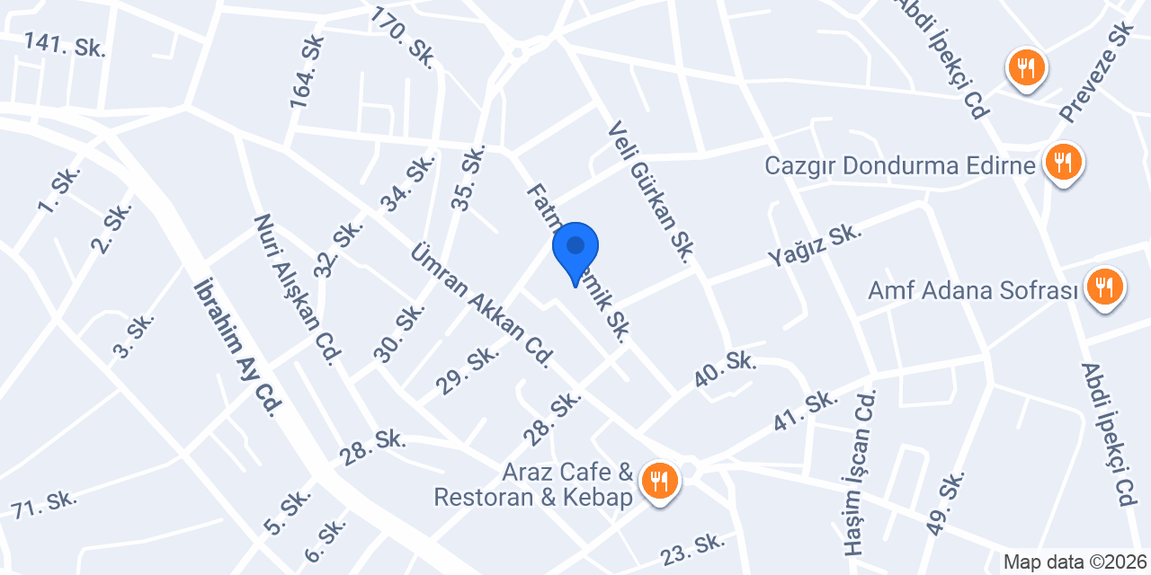 Edirne Asansör san.tic.ltd.şti. konumu