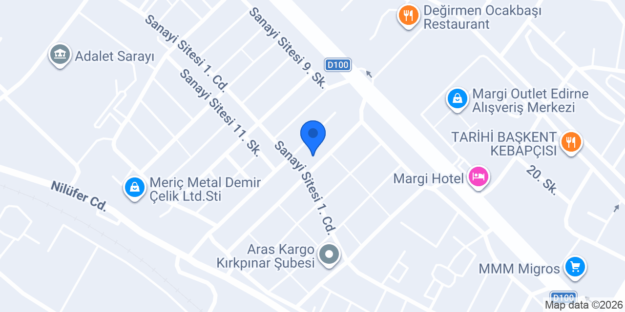 Taşkın Cam konumu