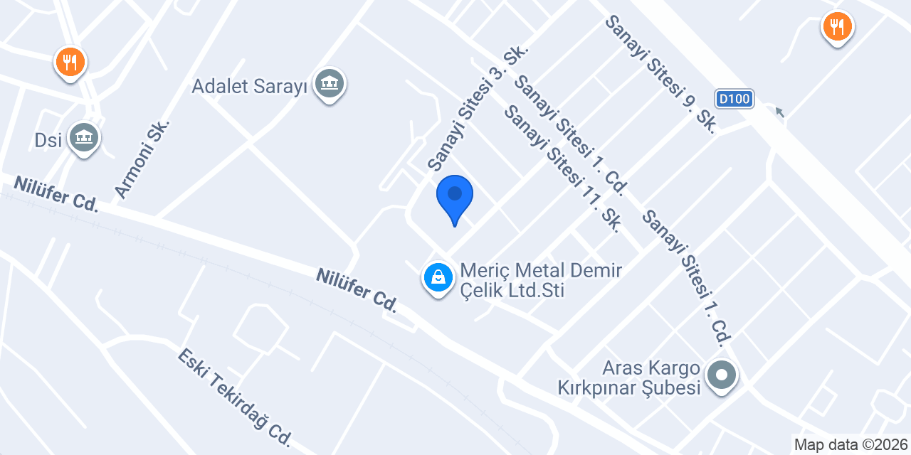 Edirne Oto Ekspertiz konumu