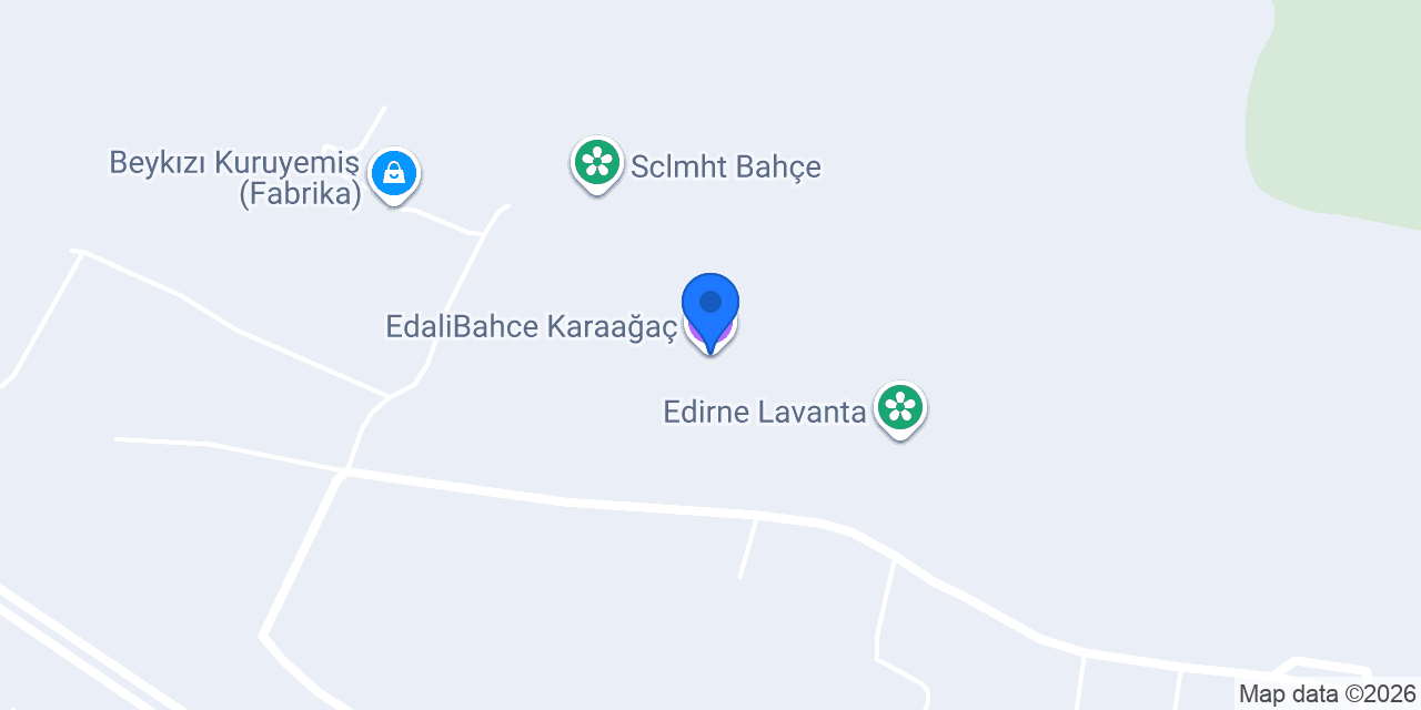 EdaliBahce Karaağaç konumu