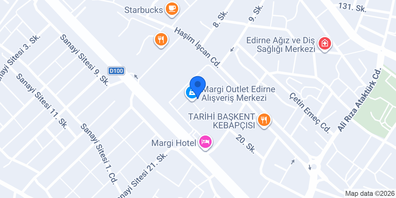 Cinegold Edirne konumu