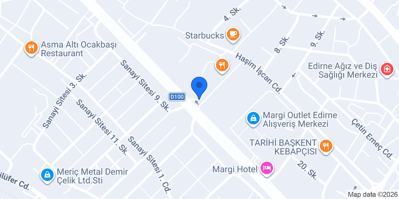 Petrol Ofisi konumu